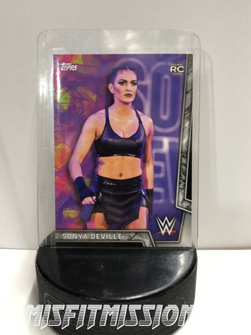 WWE TOPPS 2018 #29 Sonya Deville Rookie Card - The Misfit Mission Collectables -Trading Cards - TOPPS - Divas - Rookie Cards - WWE Trading Cards