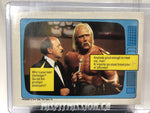 WWE/WWF O-Pee-Chee 1985 #57 Hulk Hogan & "Mean" Gene Okerlund - The Misfit Mission Collectables -Trading Cards - O-Pee-Chee - Hulk Hogan - Vintage Cards - WWE Trading Cards