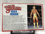WWF LJN Hulk Hogan Info Card