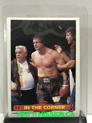 WWE/WWF O-Pee-Chee 1985 #71 In The Corner Rowdy Roddy Piper