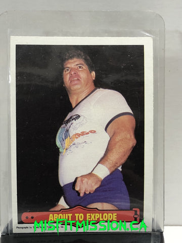 WWE/WWF O-Pee-Chee 1985 #21 About To Explore The Magnificent Don Muraco