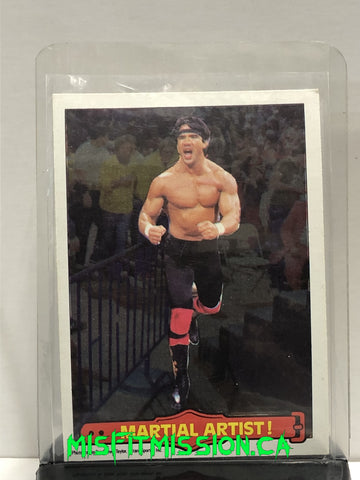 WWE/WWF O-Pee-Chee 1985 #16 Martial Artist Ricky The Dragon Steamboat