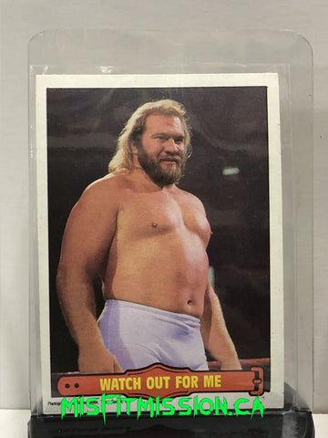 WWE/WWF O-Pee-Chee 1985 #28 Big John Stud