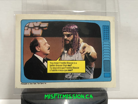 WWE/WWF O-Pee-Chee 1985 #62 Jesse Ventura
