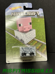 Hot Wheels Minecraft Pig Minecart (New)