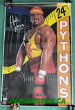 Rare Vintage 1989 WWF/WWE Hulk Hogan 24" Python Poster 23x35