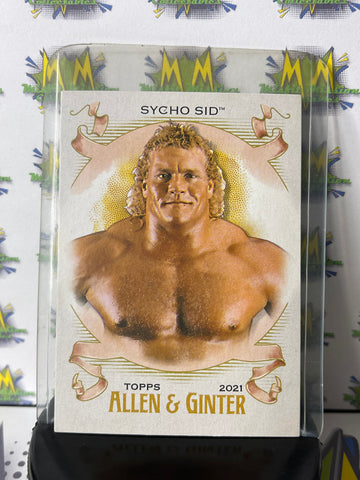 2021 WWE Topps Allen and Ginter The World Champions Sycho Sid AG23