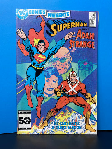 DC Comics Presents June 1985 Superman and Adam Strange #82