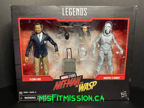 Marvel Legends Ant-Man and the Wasp X-Con Luis Marvel’s Ghost 2-pack set (New)