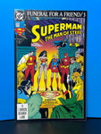 DC Comics February 1993 Funeral For a Friend 3 Superman The Man of Steel #20