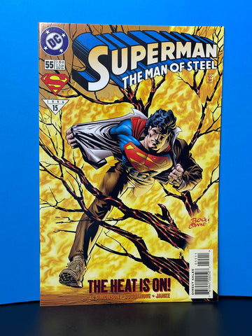 DC Comics 1996 April Superman The Man of Steel 55