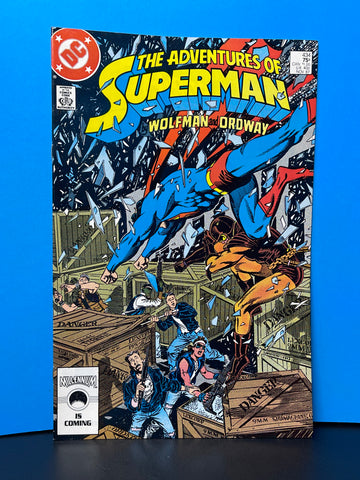 DC Comics November 1987 The Adventures of Superman #434