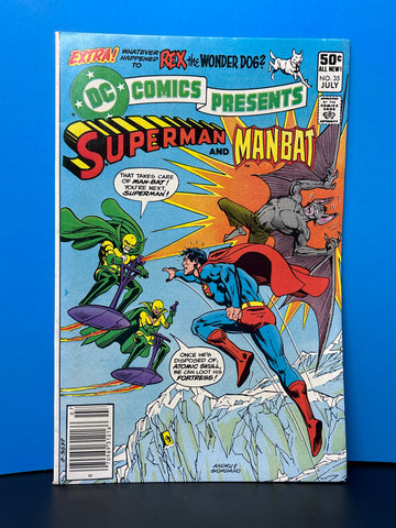 DC Comics Presents July 1981 Superman and Manbat #35