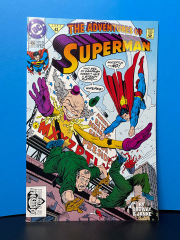 DC Comics November 1992 The Adventures of Superman #496